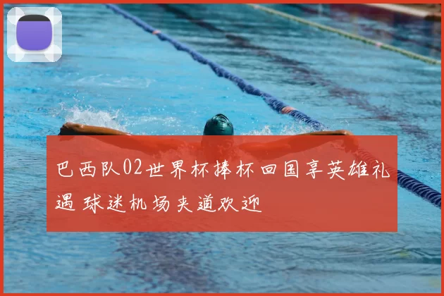 巴西队02世界杯捧杯回国享英雄礼遇 球迷机场夹道欢迎